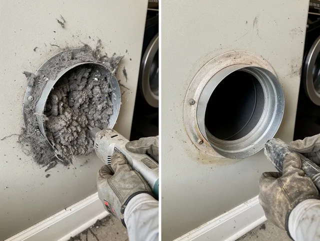 Professional clogged vent cleaning by Cornelius Dryer Vent Cleaning in Cornelius