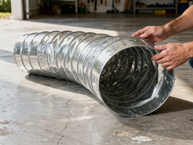 Cornelius Dryer Vent Cleaning specialist using advanced equipment for thorough duct cleaning in Cornelius
