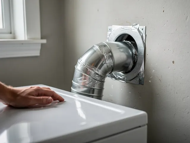 Cornelius Dryer Vent Cleaning expert performing professional dryer vent repair and installation in Cornelius