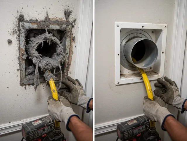 Expert gas dryer vent cleaning by Cornelius Dryer Vent Cleaning in Cornelius