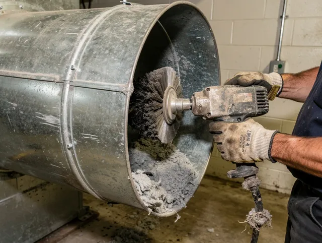 Industrial-grade dryer vent cleaning by Cornelius Dryer Vent Cleaning in Cornelius